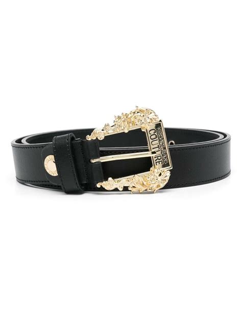 versace jeans leather belt